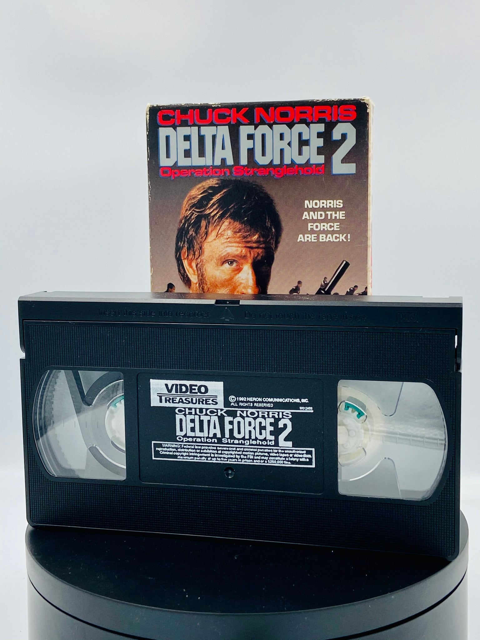 デルタフォース1＆2 VHSテープセット - チャック・ノリス2本立て