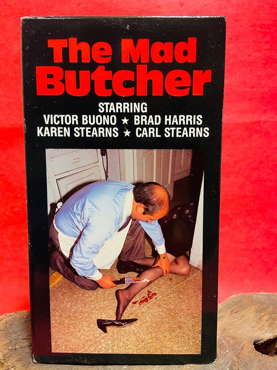 マッド・ブッチャー（ビンテージホラー VHS テープ） - Etsy 日本
