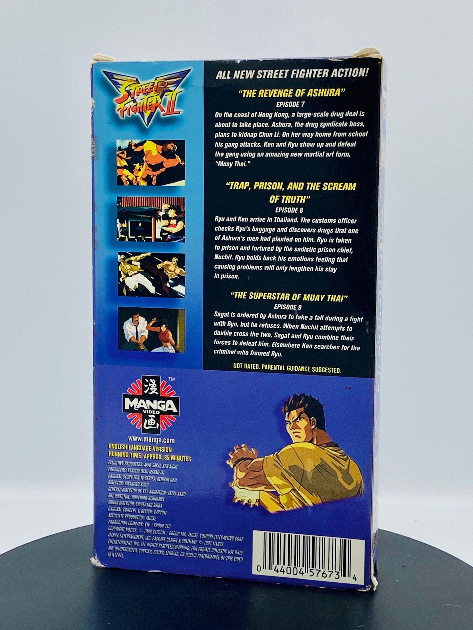 Japanese Anime Laserdisc Street Fighter II Victory TV Series Vol.2  Collectibles