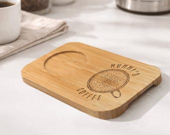 Mindful Morning Biscuit Board - Personlig trägåva för kaffeälskare