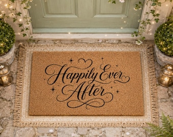 Custom Entryway Doormat - Personalised Welcome Mat - Outdoor Coir Mat - Home Decor