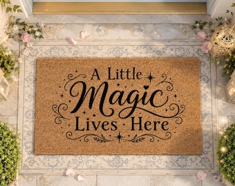 Personalised Doormat Gift - Custom Coir Welcome Mat - Outdoor Door Mat - Home