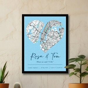 Unique Custom Map Print, Customized Artwork for Home Décor,  Personalized Gift for Any Occasion, Custom map poster
