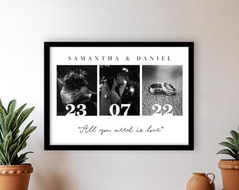 Anniversary Gifts, Wedding Gifts, Personalized Couples Gifts, Anniversary Ideas, Gifts for Her, Gifts for Him, Valentine's Day Gift