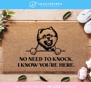 Dog Welcome Doormat - Welcome Rug for Dog Owners - Dog Breeds - Dog Door Mat - Doormat Personalized - Personalized Dog Lover&#39;s Doormat