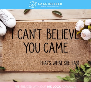 Michael Scott Quote Doormat - The Office - Funny Doormat - That&#39;s What She Said