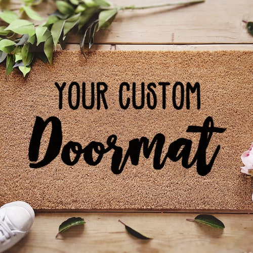 Wedding Gift Housewarming Gift Custom Doormat Mat Etsy