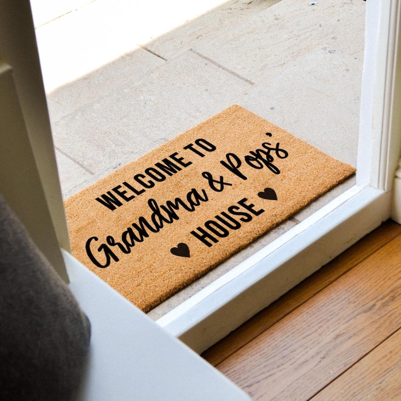 There's No Place Like Grandparents House, Grandparent Gift Mat, Nana And Papa, Grandma And Grandpa, Grandma And Grandad, Nanny And Grandad image 7