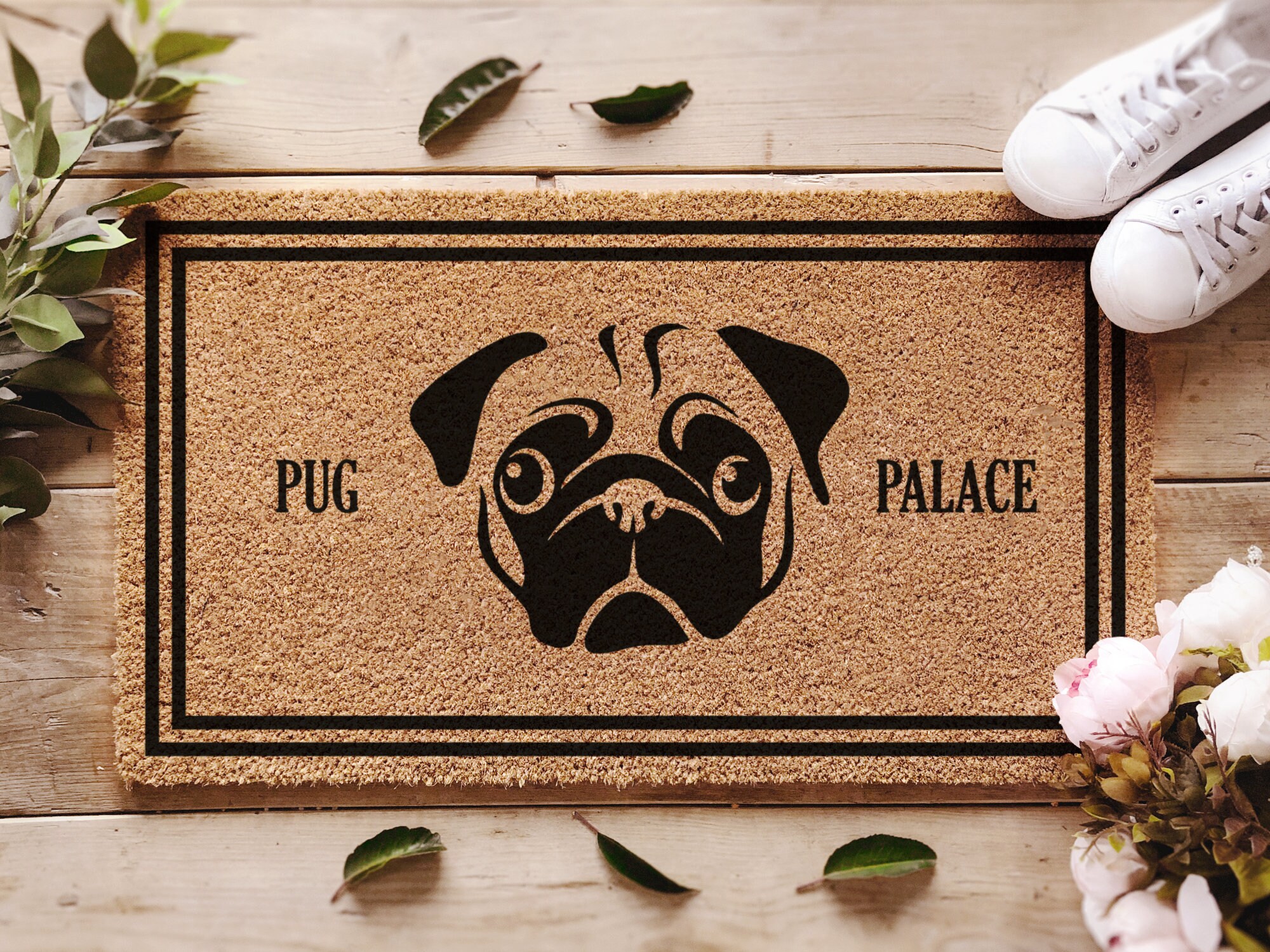 pug doormat