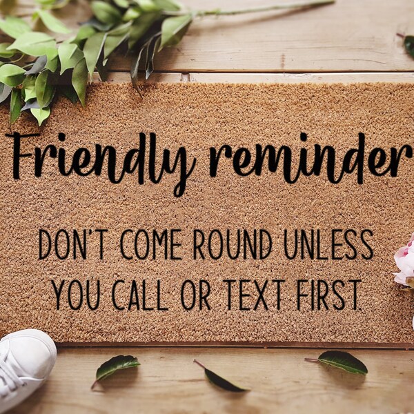 Did You Call Doormat Etsy