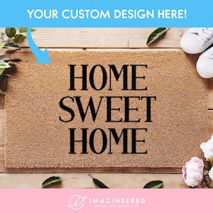 Custom Doormat - Personalised Doormat - Customised Door Mat - Custom Rug - Home Decor - Porch Decor - Housewarming - Welcome Mat