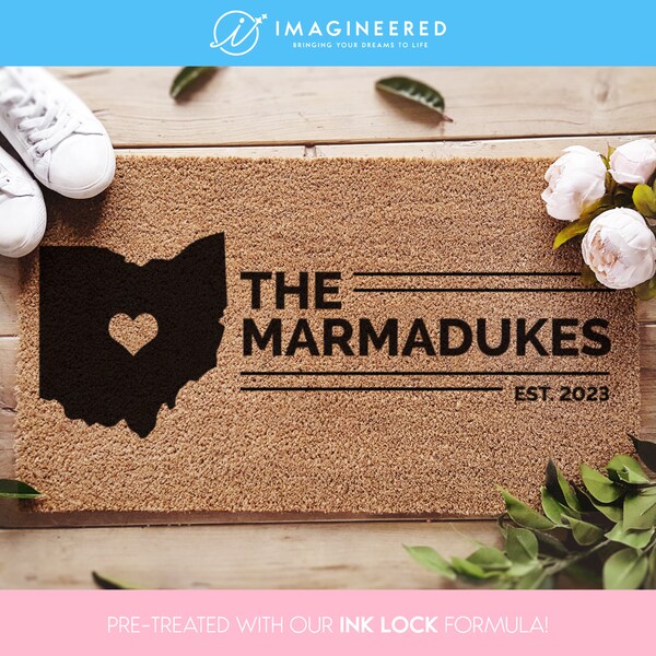 Ohio State Doormat Etsy