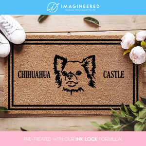 Dog Doormat - Dog Decor - Dog Welcome Doormat - Dog Lover Gift - Housewarming Gift - Dog Home Decor - Dog Door Mat