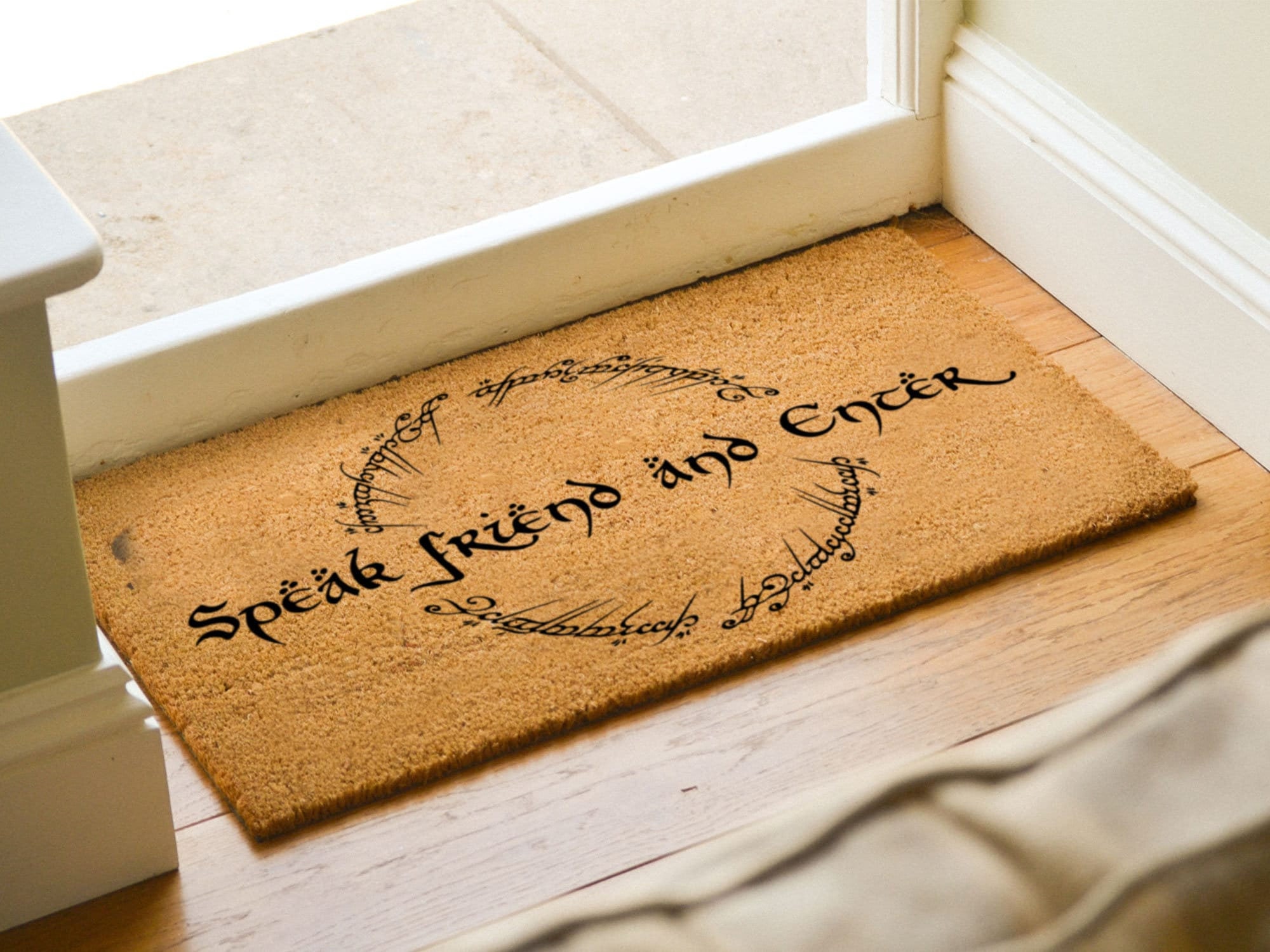 Home Entrance Door Mat Welcome Door Mat may God This Home - Temu