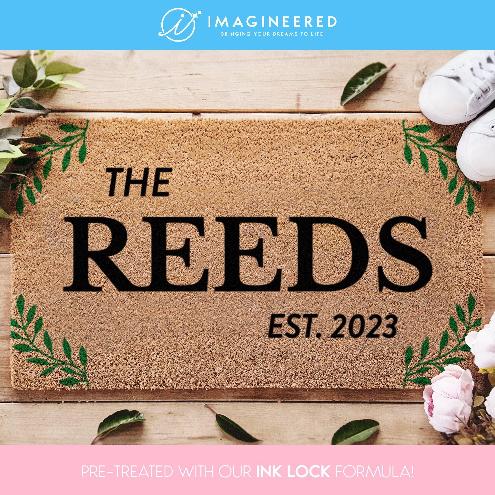 Tappeto con nome di famiglia per un tocco unico al tuo ingresso