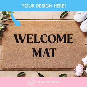 Personalized Doormat - Custom Door Mat - Customized Doormat - Personalized Gift - Custom Gift-Housewarming Gift - Welcome Door Mat - Logomat