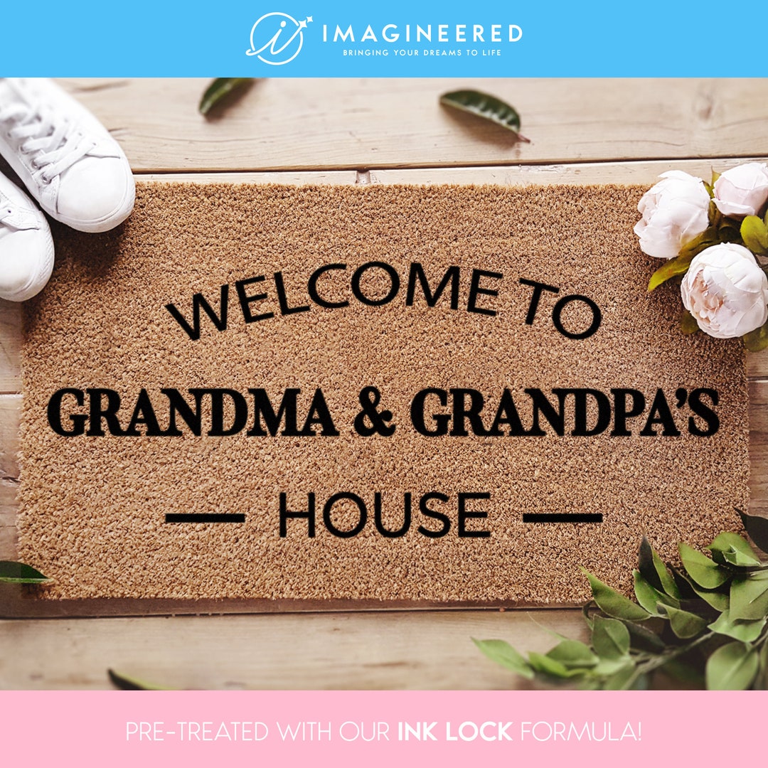 Customized Doormat Welcome to Nana and Pops House