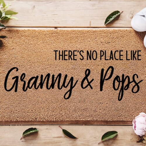 Grandparents Door Mat Personalized Doormat Custom Etsy UK