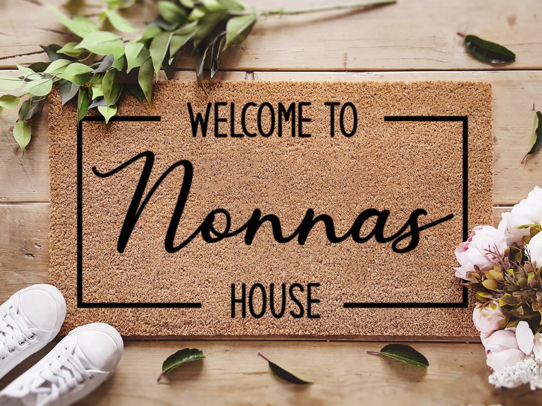 Custom Door Mat Personalized Doormat Coir Mat Etsy