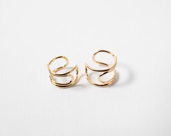 Cuff Earrings | 14k Gold Earrings | Jewelry for Women