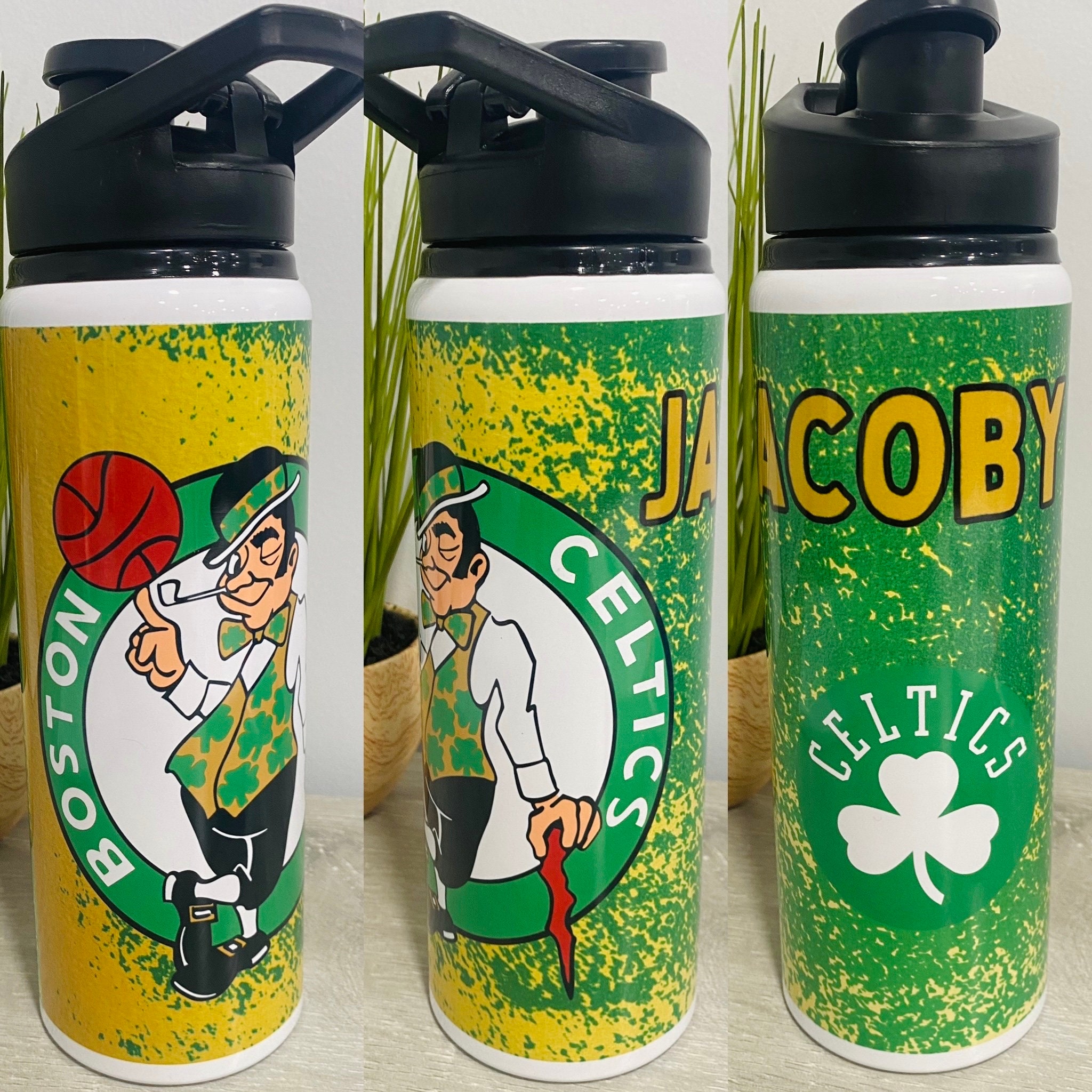Blacc Bottle Boston Celtics 25oz. Stainless Steel Water
