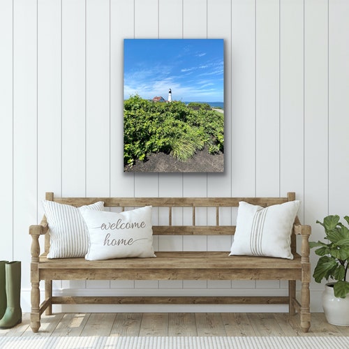 Just A Peek Portland shops Head Light Maine Coastal Living Wall Art Beach House Decor