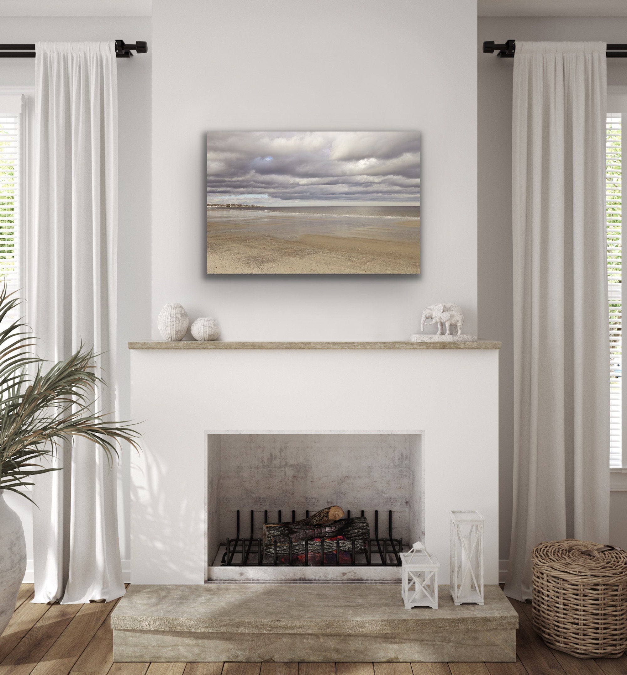 Touch the Sky Plaice Cove NH Seacoast NH Coastal Living Wall Etsy