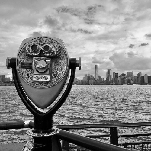 Point of View NYC Skyline Travel Photography Home Wall hotsell Art Office Decor