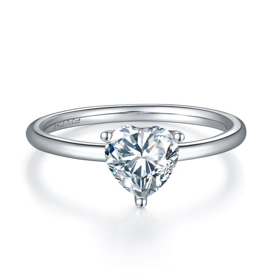 Heart shaped 2024 d ring