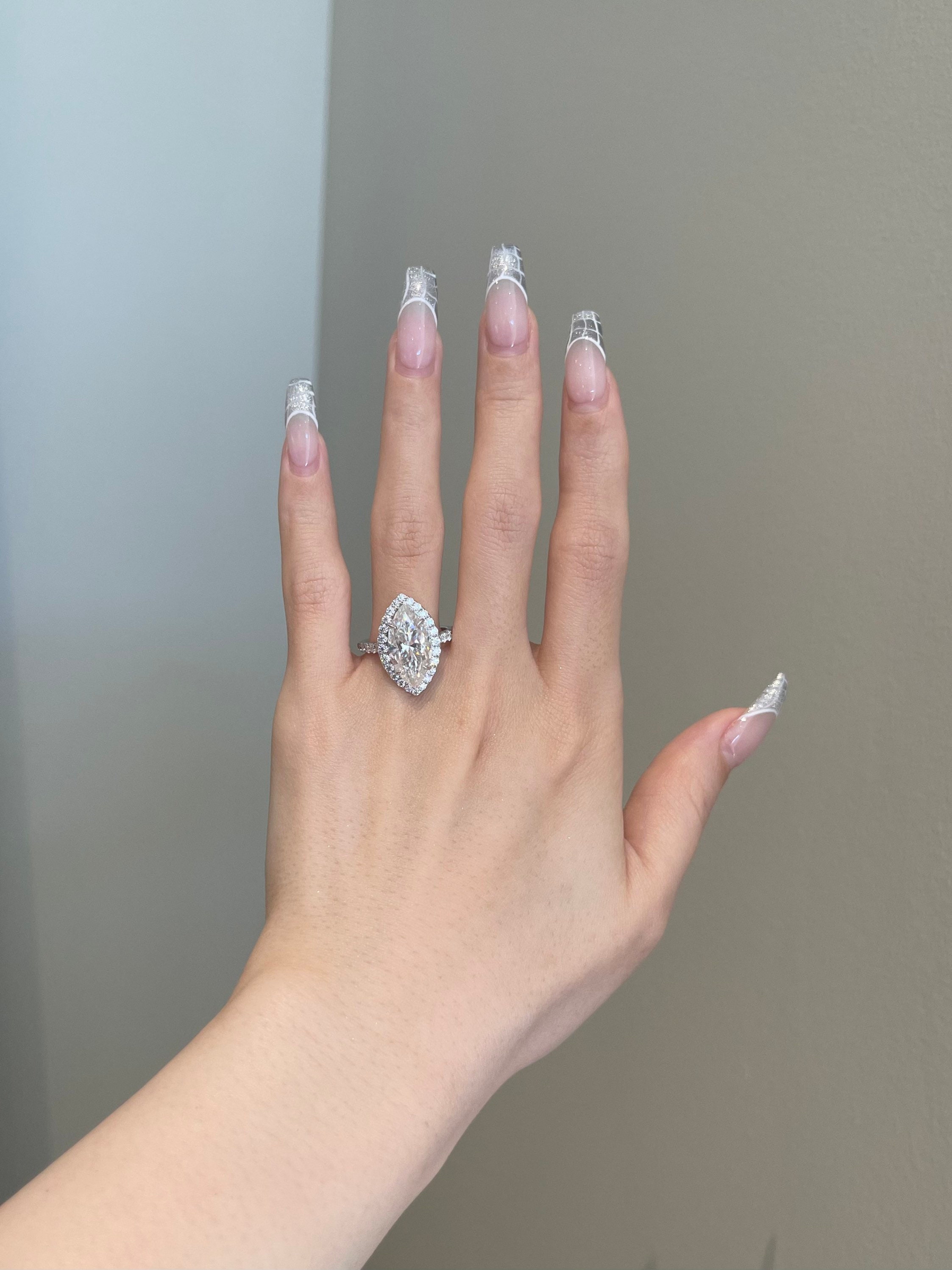 5 carat marquise diamond ring discount