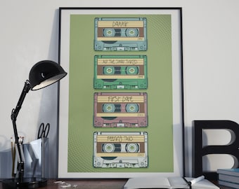 Blink-182 Inspired Wall Decor Instant Digital Download 11x17 Inches