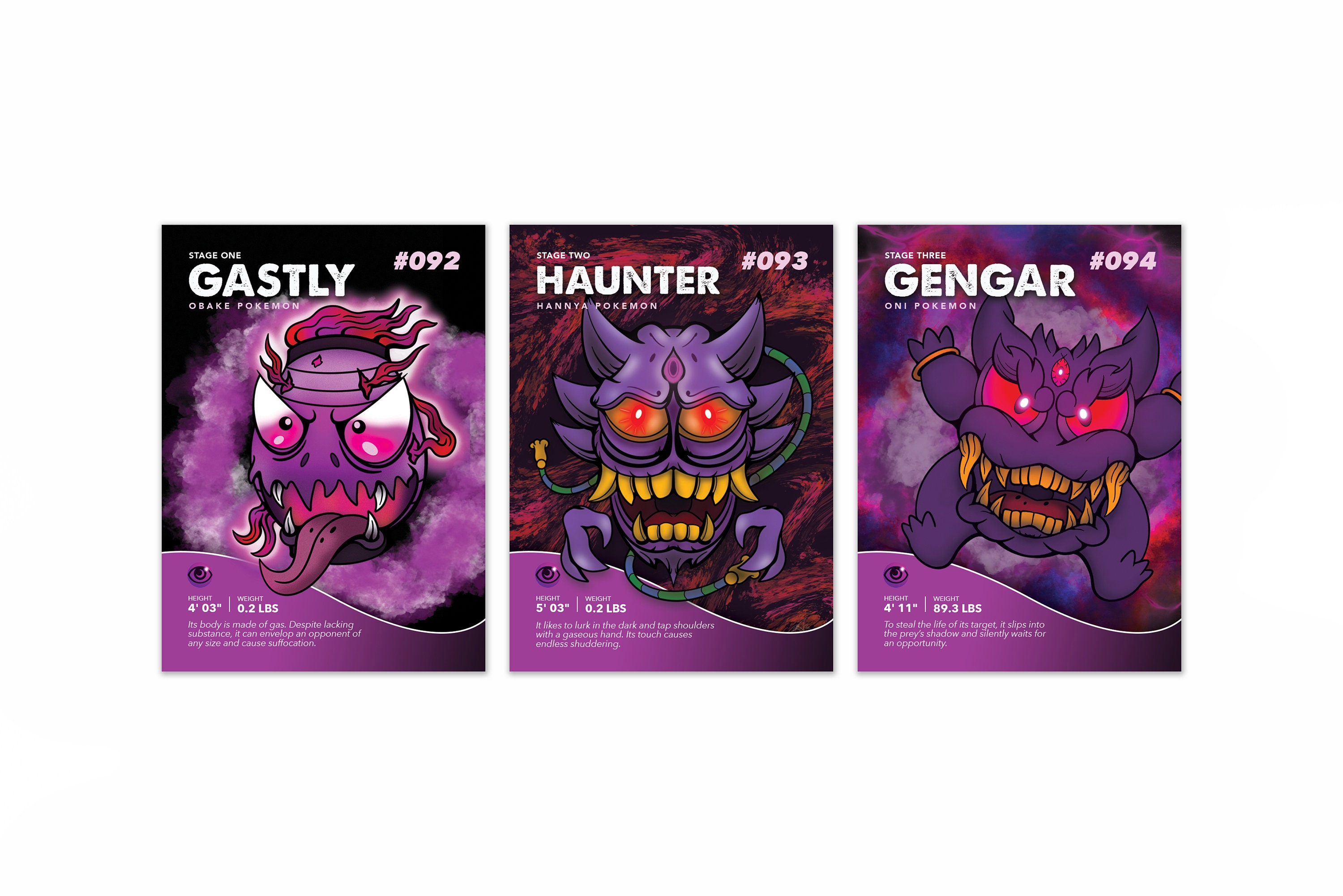 gastly haunter gengar pokemon cards Pokmon Cards Episode 9th10th11th Gastly & Haunter & Gengar 2.0 GK Statue