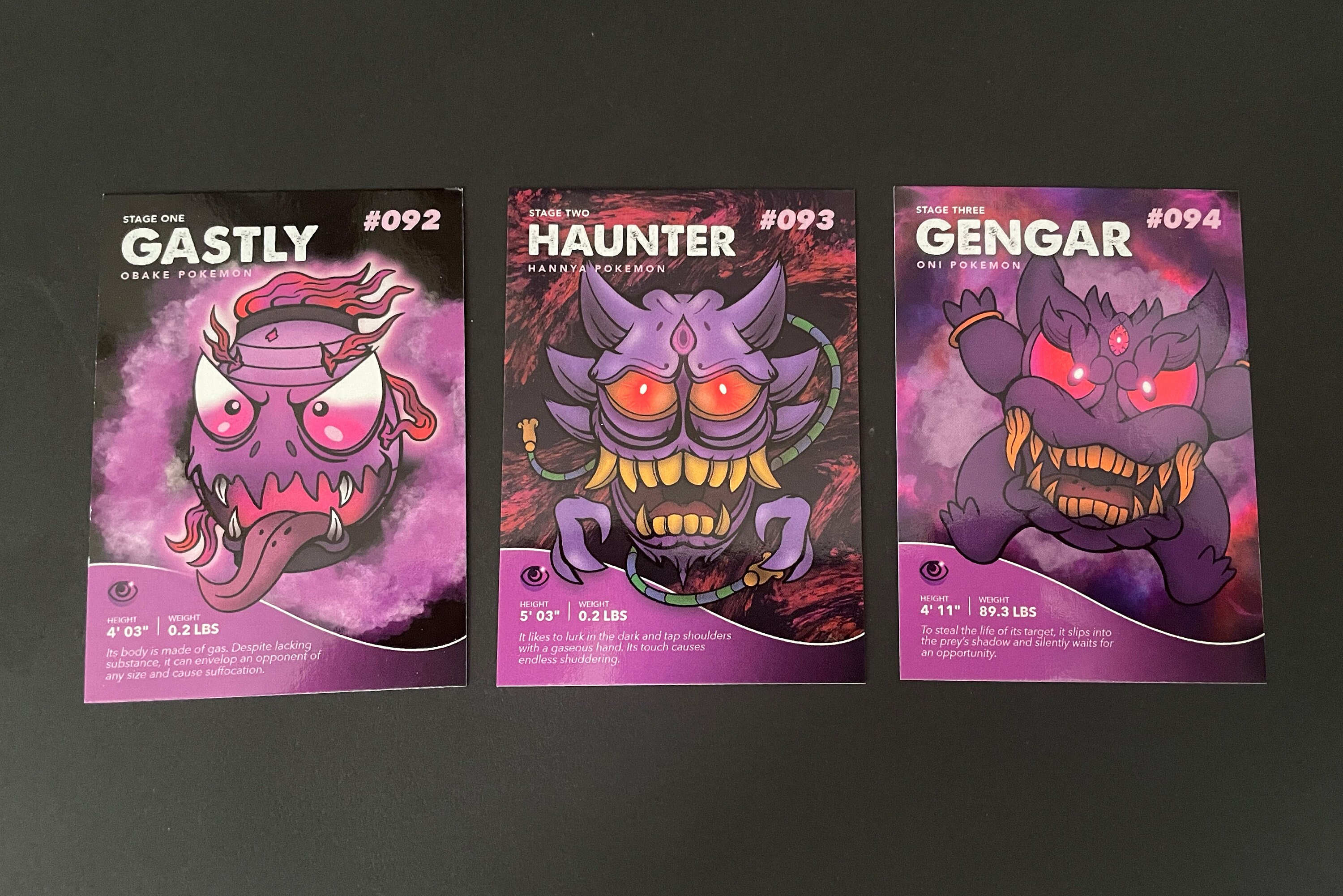 gastly haunter gengar pokemon cards Amazon.com: Pokemon Haunter & Gastly Card Lot 8 Card Set