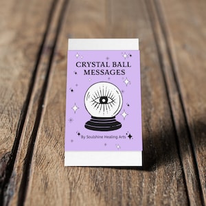 Crystal Ball Oracle Tarot Deck | Reiki-Infused 72-Card Set for Intuitive Readings and Spiritual Guidance