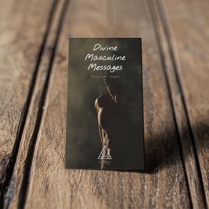 Deck de tarot Oracle flammes jumelles | Messages divins masculins | « Mots non-dits » pour les âmes sœurs et les relations spirituelles | Oracle d'amour avec Reiki