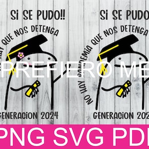 Graduaciones Flok Deformitos en PNG SVG PDF