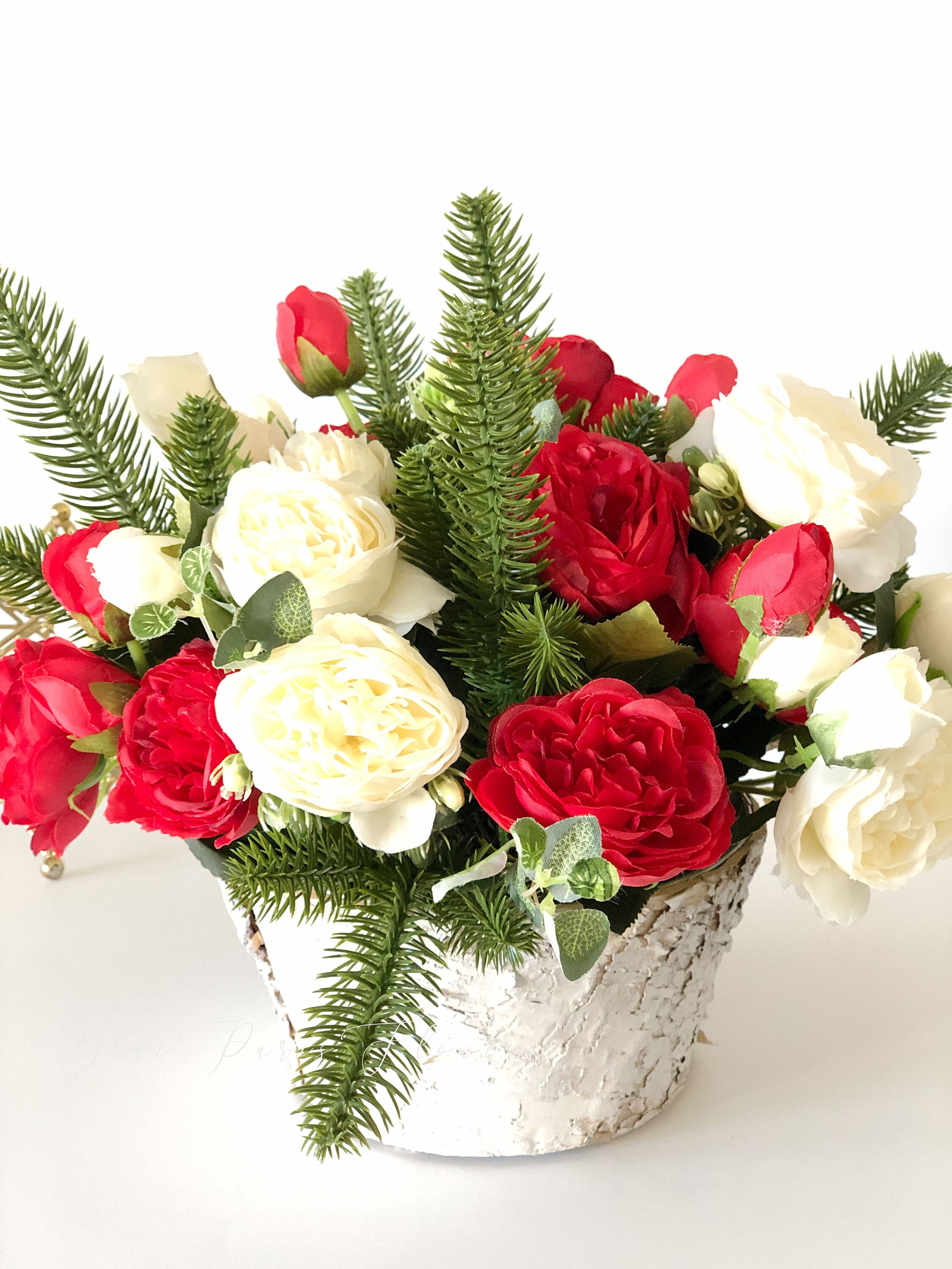 Artificial Flower ArrangementChristmas Faux Etsy