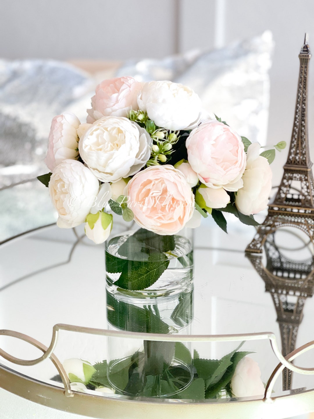 50pzs Rosas Artificiales Decoración Fiesta De Boda Flor 8cm | Meses sin interés