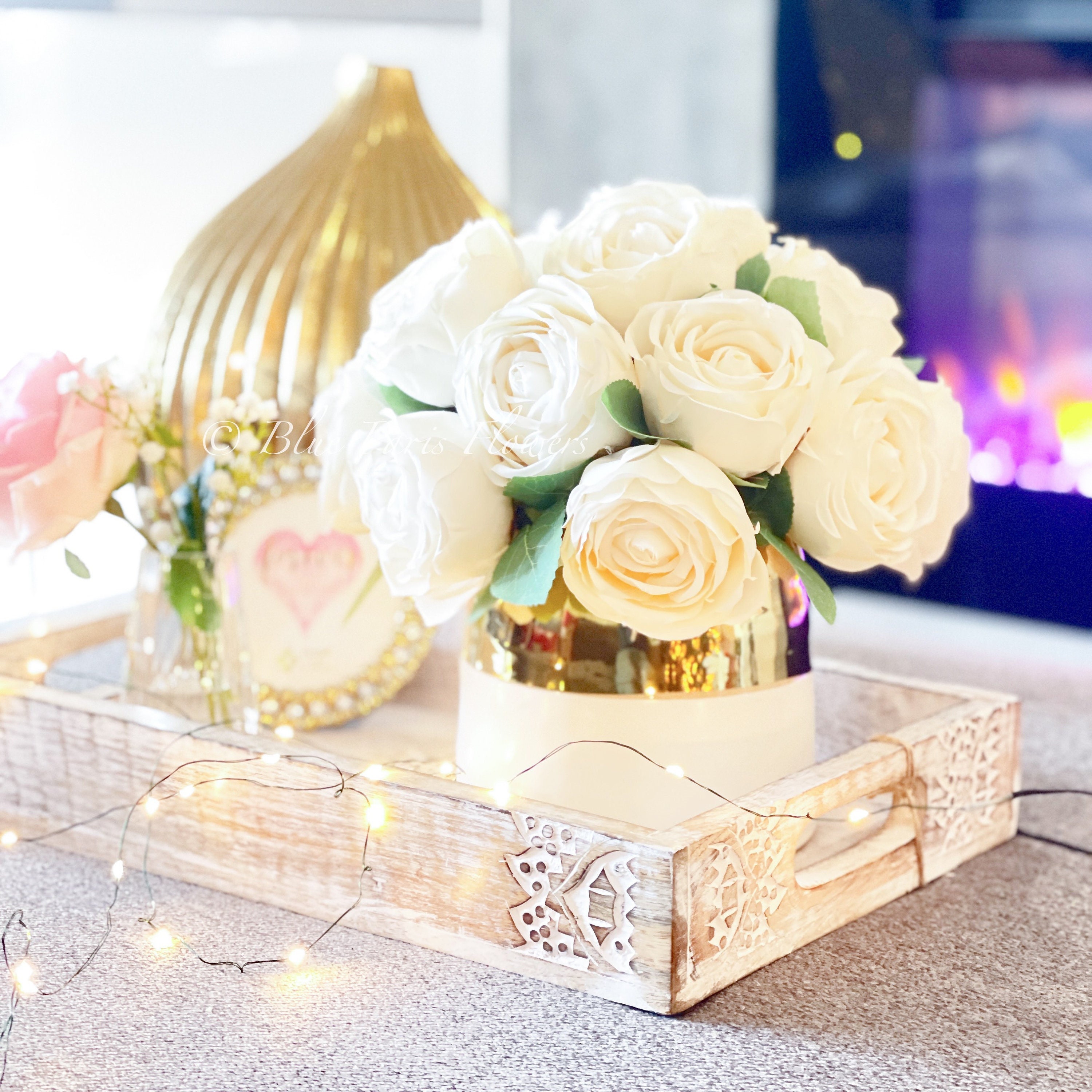 cn-Knight - Rose artificiali, 12 pezzi, stelo lungo 50,5 cm, in velluto, per matrimoni, bouquet da sposa, decorazione per la casa, centrotavola per l'inaugurazione della casa, colore fucsia