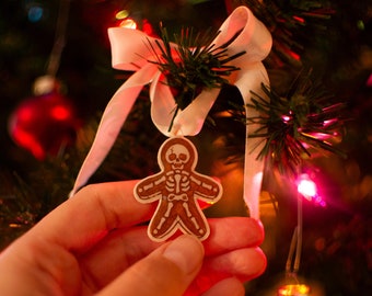 X-rayed Gingerbread Ornament