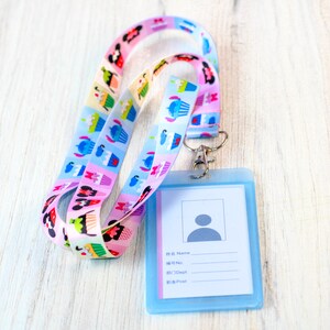 Cupcake Snacks,lanyard,Badge holder,cupcakes,Breakaway lanyard,lanyard,Teacher lanyard,Lanyard for keys image 5