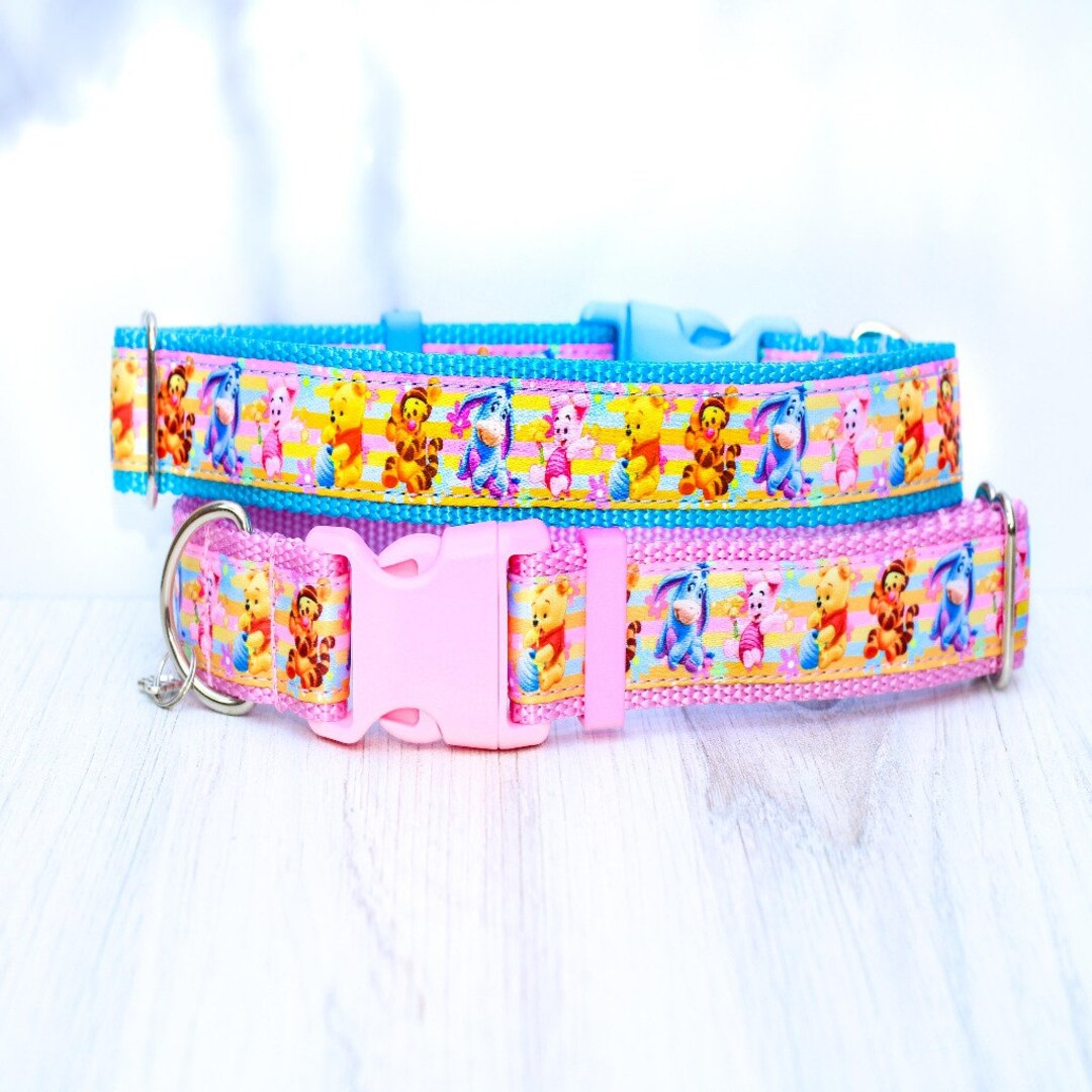 Pooh and Friends,adjustable Dog Collar, Winnie the Pooh,girly and Boy