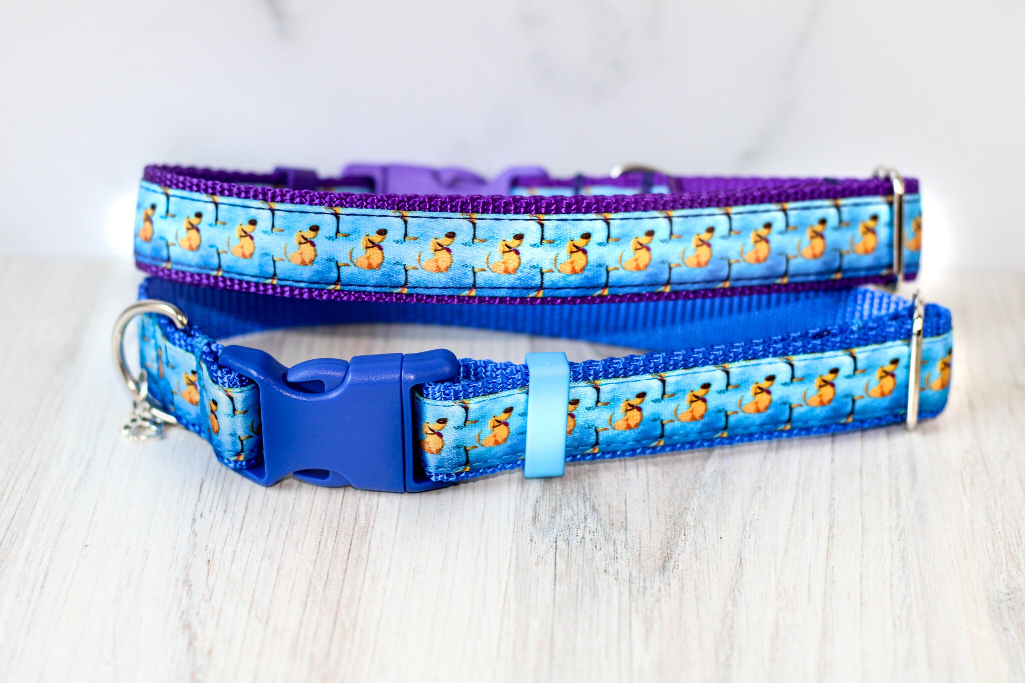 Dug and Kevin collar Disney up dog collar Up dog collar Etsy