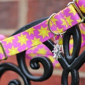 Sun Princess,Rapunzel dog collar,Disney Dog Collar, Sun dog collar, Princess dog collar, Cat collar,