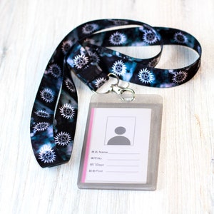 Supernatural Lanyard – Supernatural Keychain – Pentagram Lanyard – Supernatural Gift – Personalized Fandom Accessories