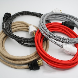 6ft Premium Fabric Extension Cord
