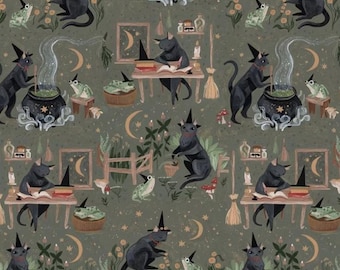 Tarot Oracle Crystal Herbs Cats drawstring bag you choose