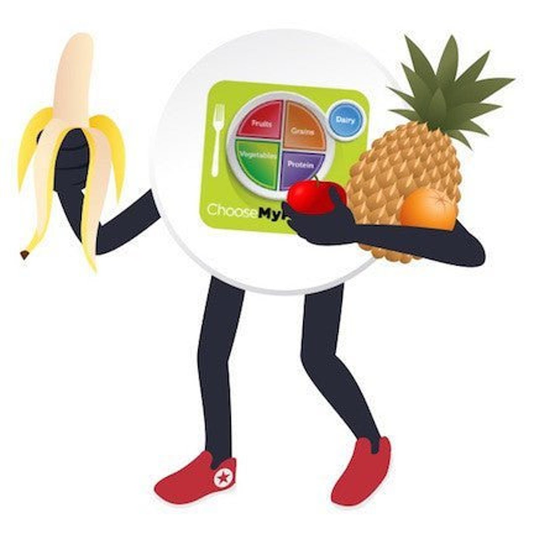 Myplate Fruit Stickers 2 Pack of 100 Etsy