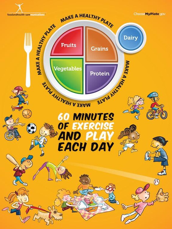 Myplate Activity For Kids