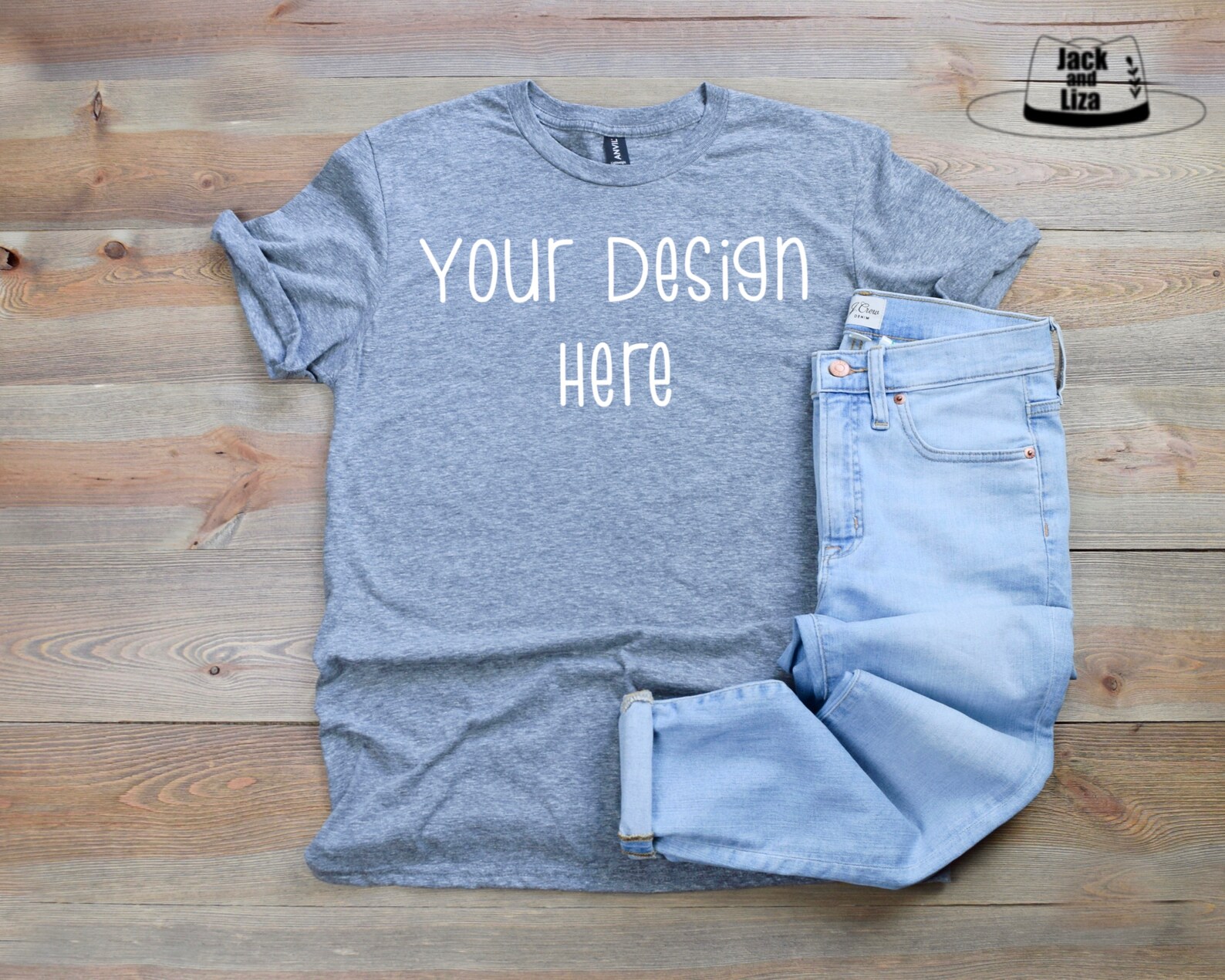 graphite heather tshirt
